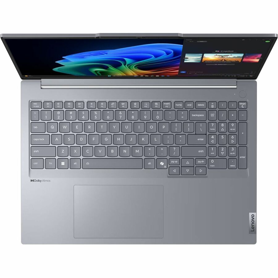 Lenovo ThinkBook 16 G7 QOY 21NH000JUS 16" Notebook - WUXGA - Qualcomm Snapdragon X Plus X1P-42-100 - 16 GB - 512 GB SSD - English (US) Keyboard - Luna Gray 21NH000JUS