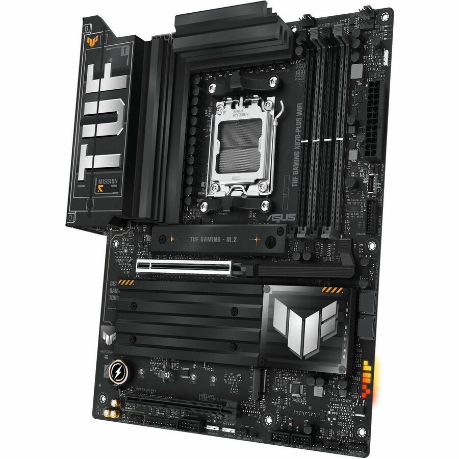 TUF TUF GAMING X870-PLUS WIFI Gaming Desktop Motherboard - AMD X870 Chipset - Socket AM5 - ATX TUFGAMING X870-PLUSWIFI