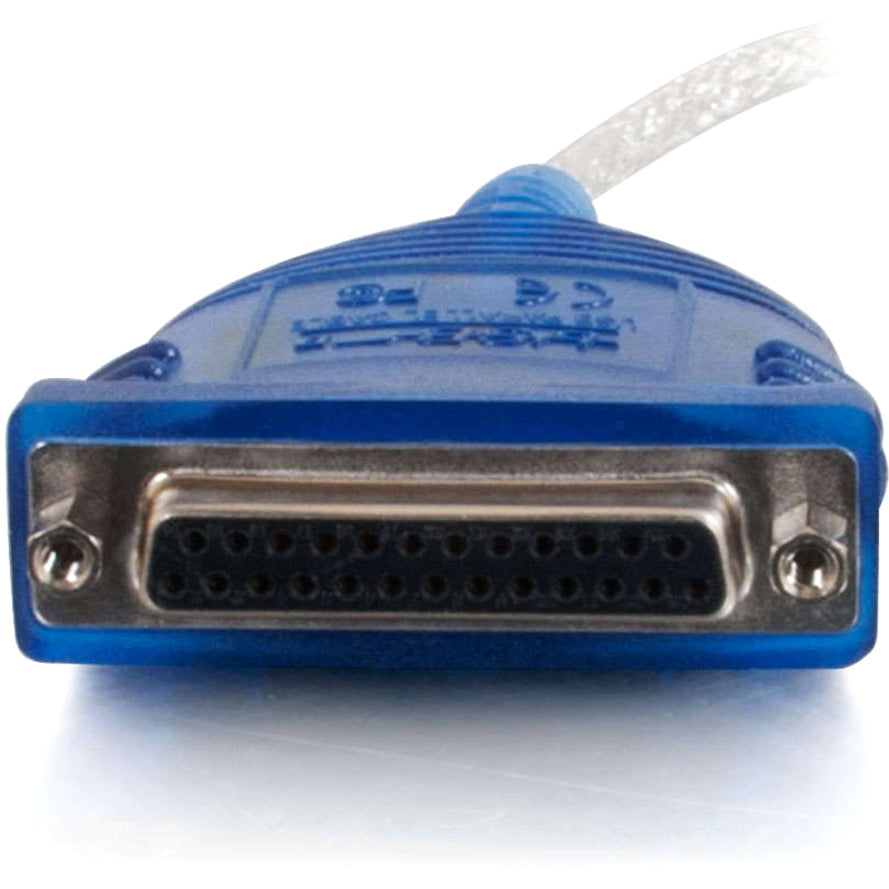 C2G 6ft USB to DB25 Parallel Printer Adapter Cable 16899