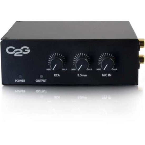 C2G 50W Audio Amplifier - Plenum Rated - 8 Ohm 40880