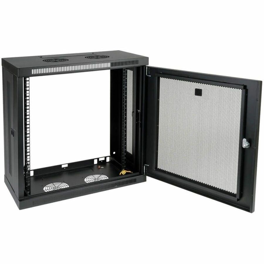 Eaton Tripp Lite Series SmartRack 12U Low-Profile Patch-Depth Wall-Mount Small Rack Enclosure SRW12U13