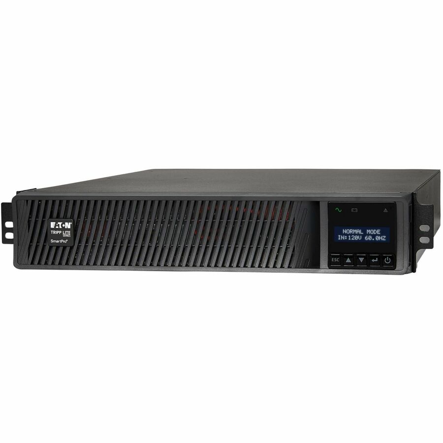Eaton Tripp Lite Series SmartPro 3000VA 3000W 120V Line-Interactive Sine Wave UPS - 7 Outlets, Network Card Included, LCD, USB, DB9, 2U Rack/Tower SMART3000RM2UN
