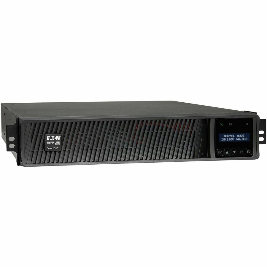 Eaton Tripp Lite Series SmartPro 3000VA 3000W 120V Line-Interactive Sine Wave UPS - 7 Outlets, Network Card Included, LCD, USB, DB9, 2U Rack/Tower SMART3000RM2UN
