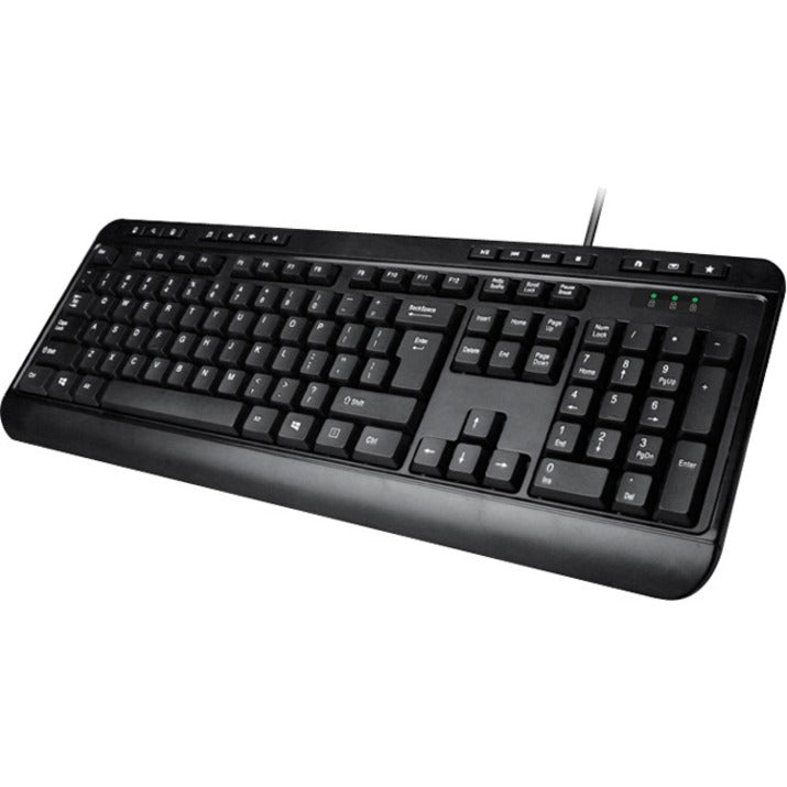 Adesso AKB-132 Multimedia Desktop Keyboard AKB-132PB