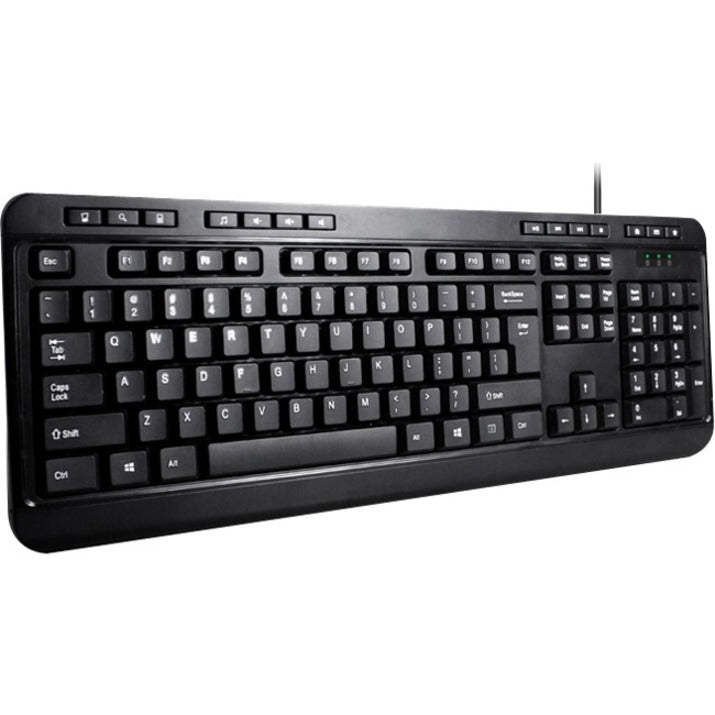 Adesso AKB-132 Multimedia Desktop Keyboard AKB-132PB