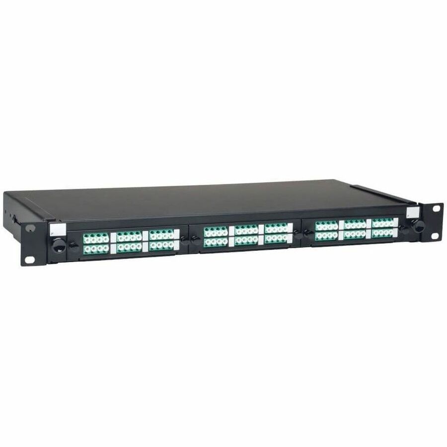 Eaton Tripp Lite Series 36-Port Fiber Patch Panel Enclosure, 1U Rack-Mount (LC/LC) N492-036-LCLC-E