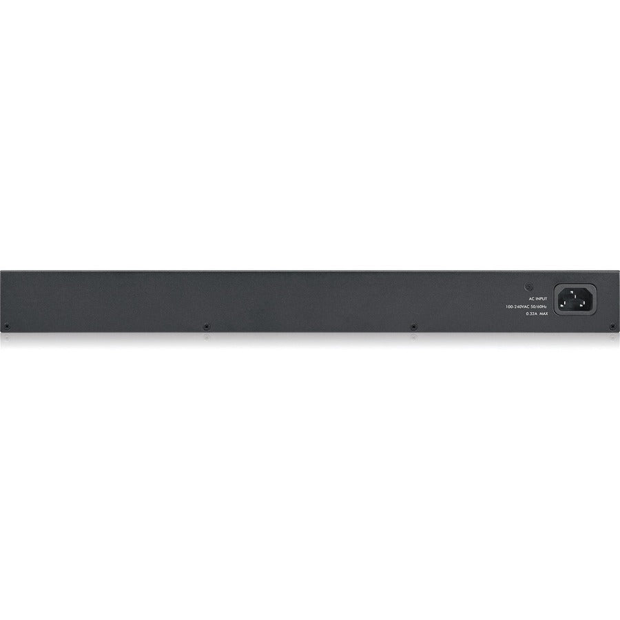 ZyXEL GS1900-24 Fanless 24 Port GbE L2 Web Managed Rackmountable Switch GS1900-24