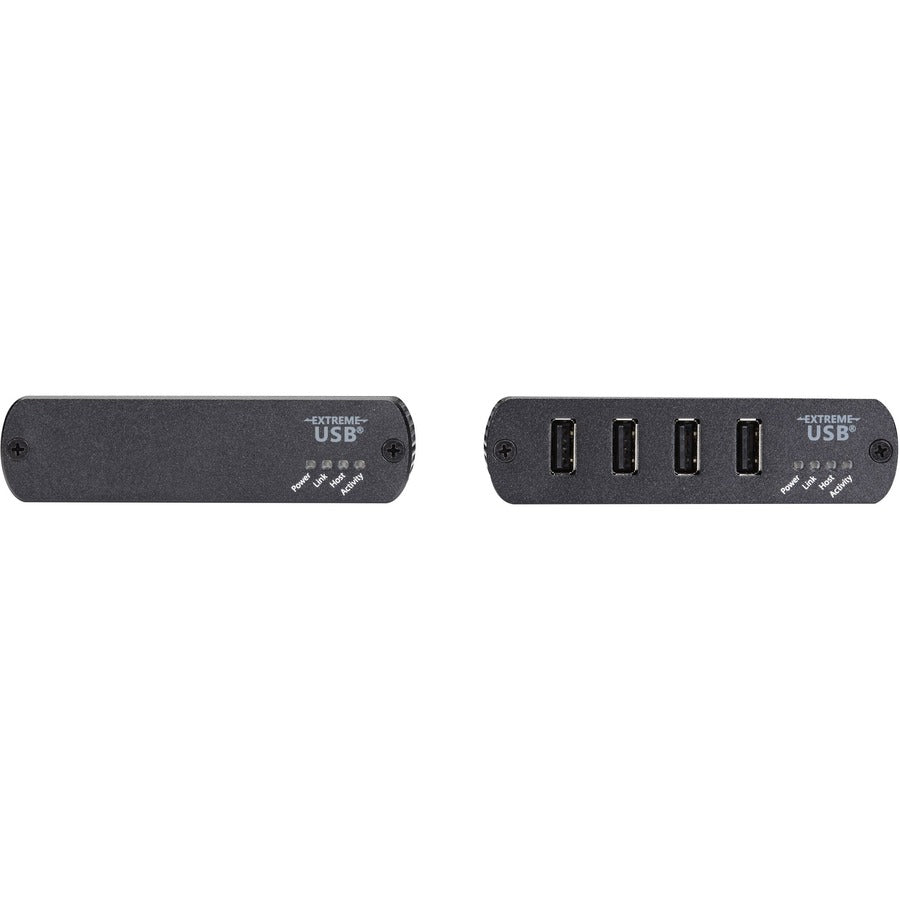 Black Box USB 2.0 Extender - Multimode Fiber, 4-Port IC404A-R2