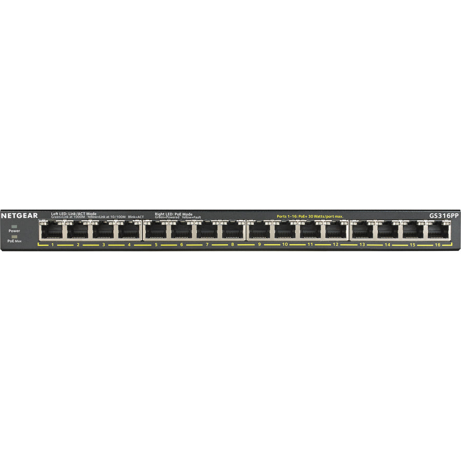 Netgear GS316PP Ethernet Switch GS316PP-100NAS