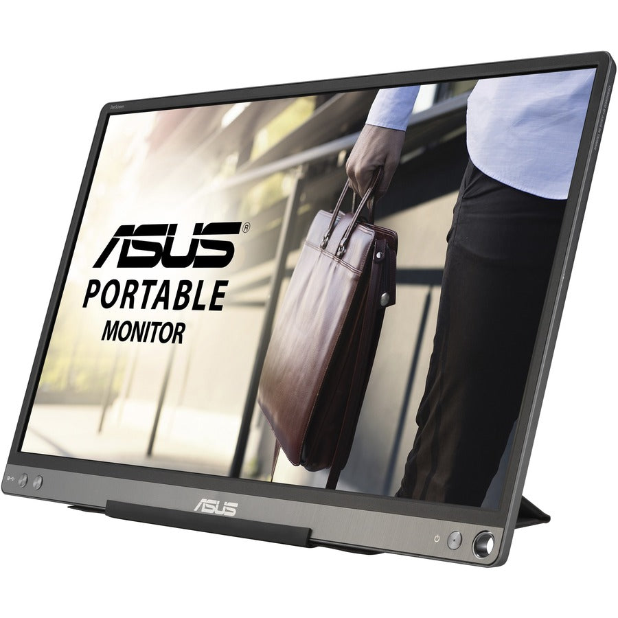 Asus ZenScreen MB16ACE 16" Class Full HD LCD Monitor - 16:9 - Dark Gray MB16ACE