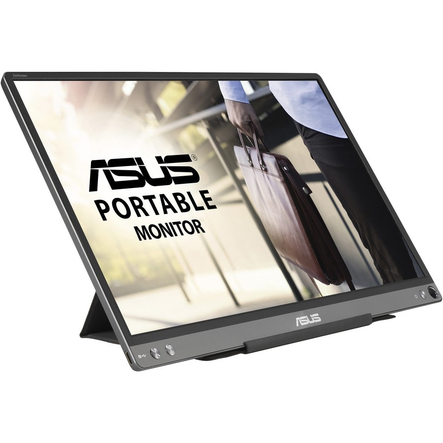Asus ZenScreen MB16ACE 16" Class Full HD LCD Monitor - 16:9 - Dark Gray MB16ACE