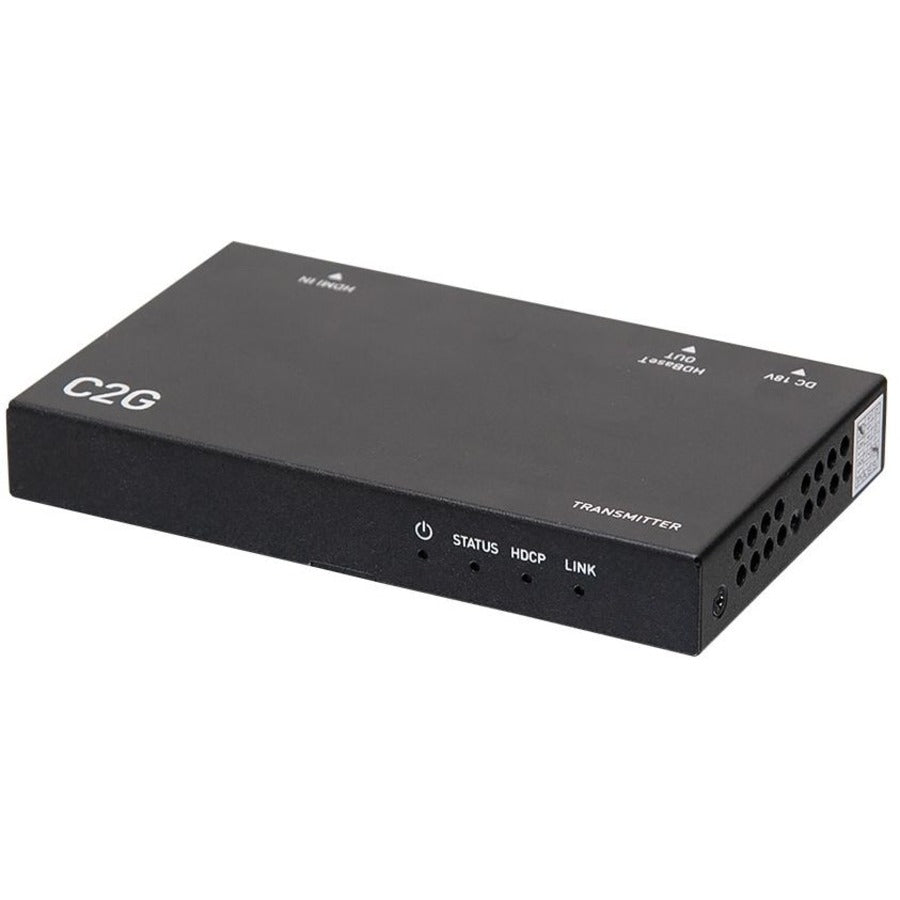 C2G HDMI HDBaseT over Cat5e, Cat6, Cat6a Extender Kit - Transmitter to Box Receiver - 4K 60Hz 30010