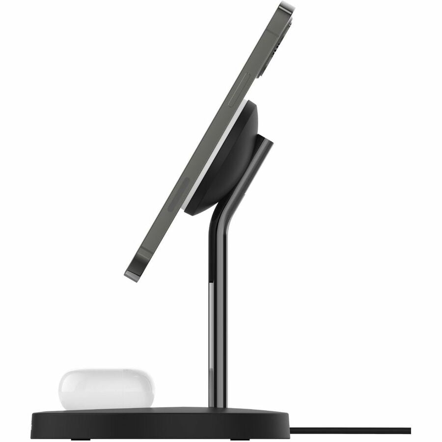 Belkin 2-in-1 Wireless Charger Stand with Official MagSafe Charging 15W WIZ010TTBK