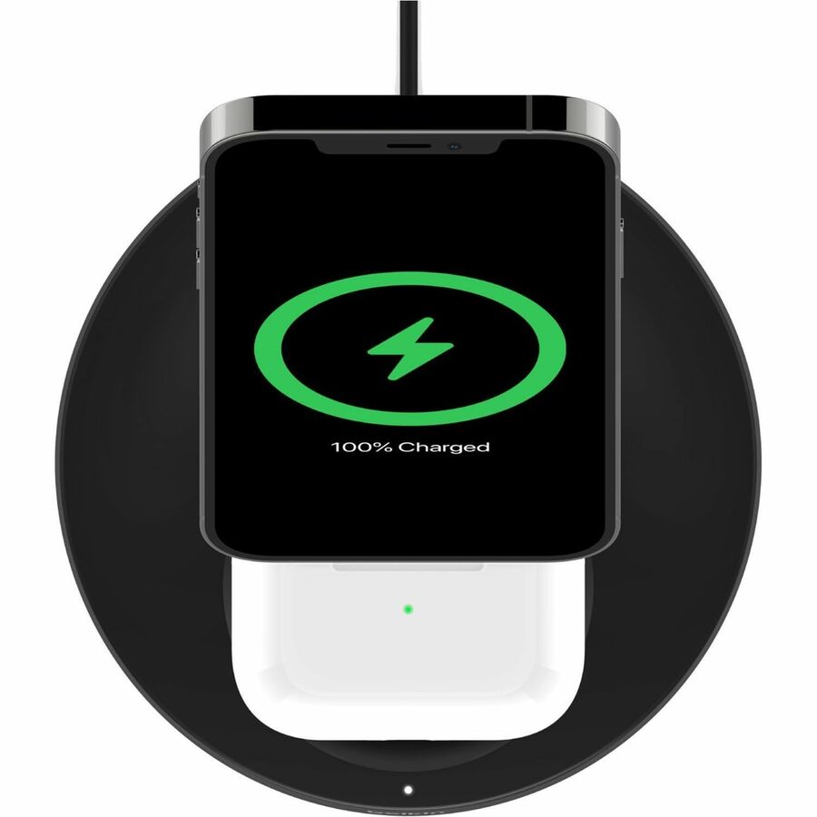 Belkin 2-in-1 Wireless Charger Stand with Official MagSafe Charging 15W WIZ010TTBK