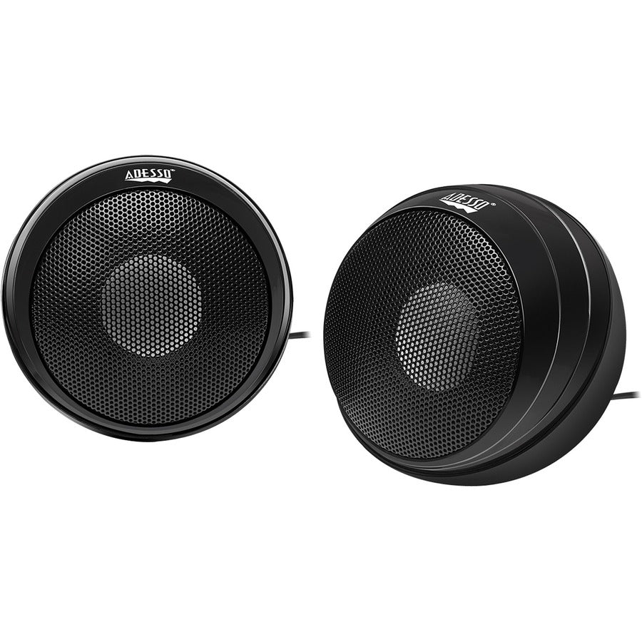 Adesso Xtream S4 USB-Powered Desktop Computer Speaker with Dynamic Sound - 5W x 2 XTREAM S4