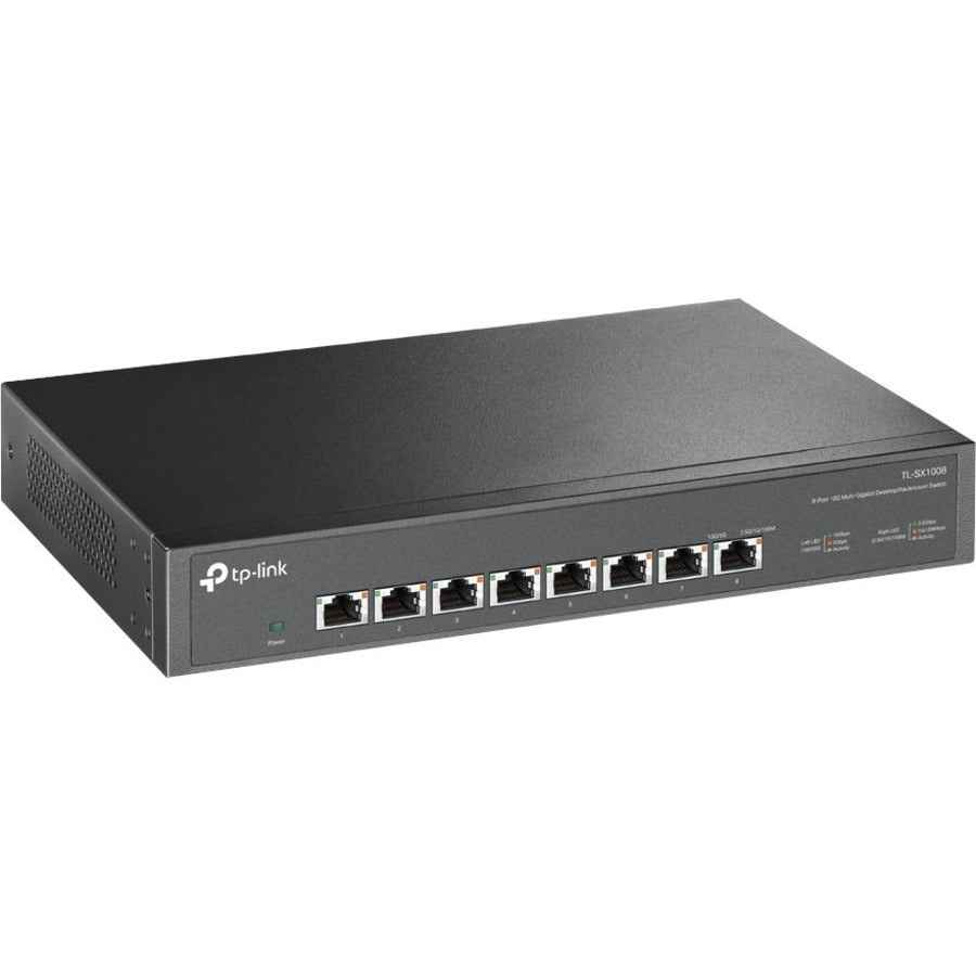 TP-Link TL-SX1008 - 8 Port 10G/Multi-Gig Unmanaged Ethernet Switch TL-SX1008
