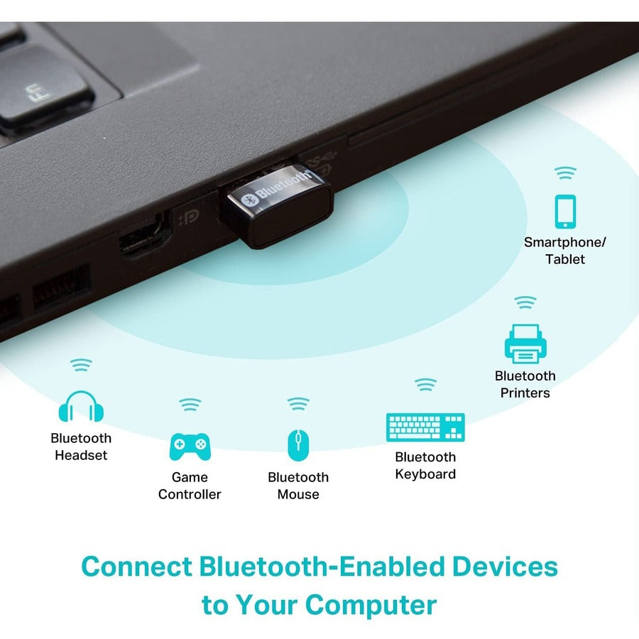 TP-Link UB500 - Bluetooth 5.0 Bluetooth Adapter for Desktop Computer/Notebook UB500