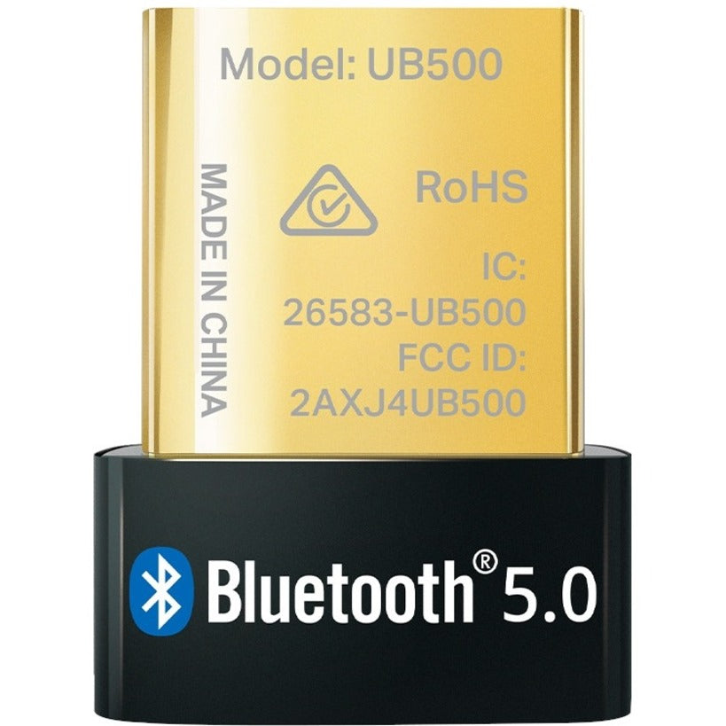 TP-Link UB500 - Bluetooth 5.0 Bluetooth Adapter for Desktop Computer/Notebook UB500