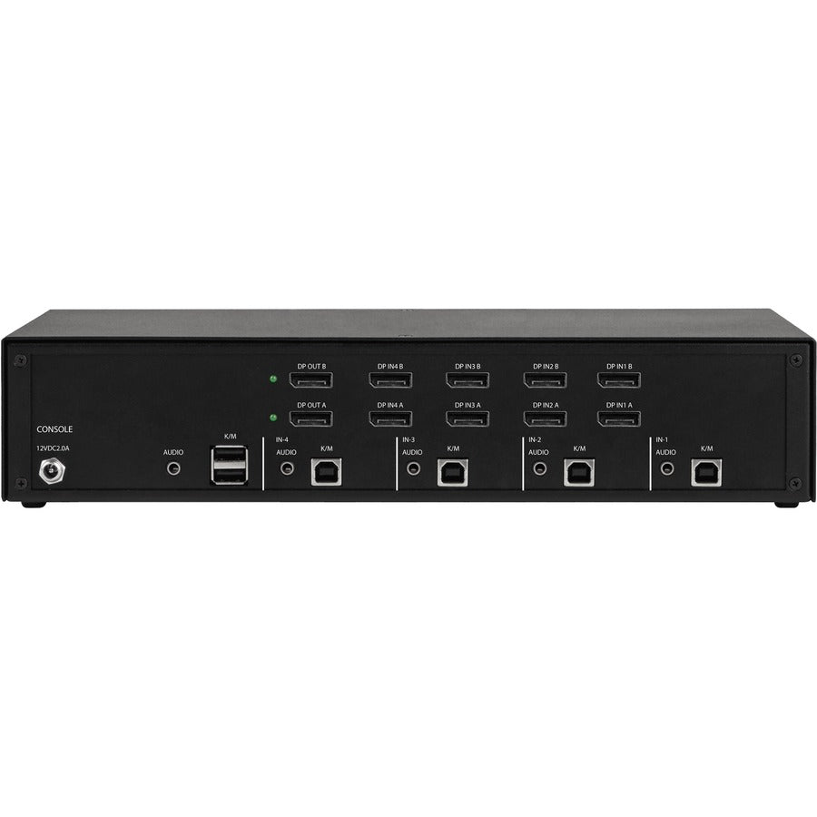 Black Box Secure NIAP 4.0 Certified KVM Switch - DisplayPort KVS4-2004V