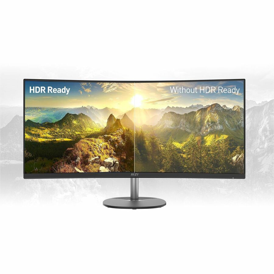 MSI Pro MP341CQ 34" Class UW-QHD Curved Screen LCD Monitor - 21:9 PROMP341CQ