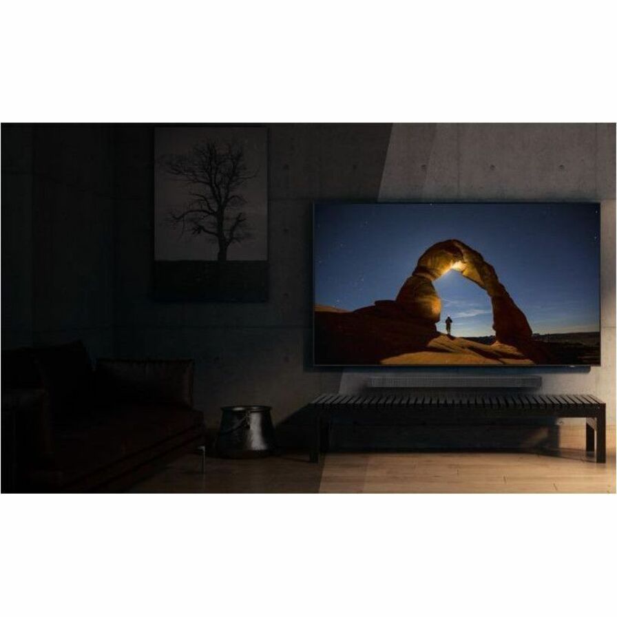 Samsung 9 QN77S90CAF 76.8" Smart OLED TV - 4K UHDTV - Titan, Black QN77S90CAFXZA