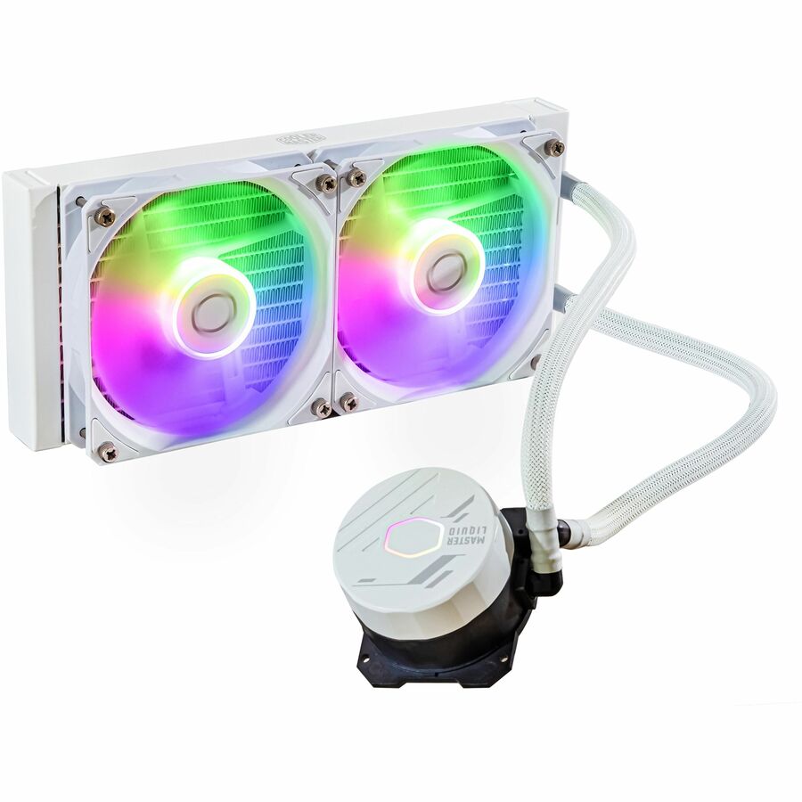 Cooler Master MasterLiquid 240L Core ARGB Cooling Fan/Radiator/Pump MLW-D24M-A18PZ-RW