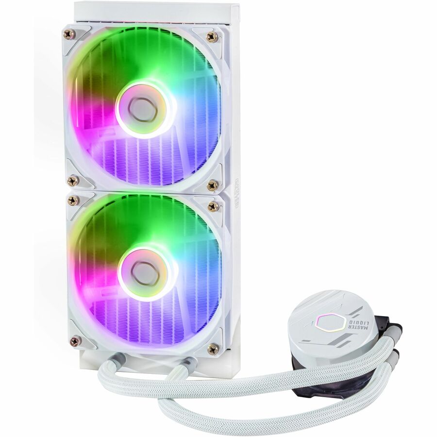 Cooler Master MasterLiquid 240L Core ARGB Cooling Fan/Radiator/Pump MLW-D24M-A18PZ-RW