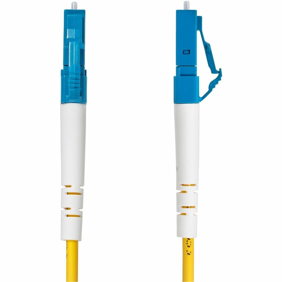 StarTech.com 2m (6.6ft) LC to LC (UPC) OS2 Single Mode Simplex Fiber Optic Cable, 9/125, 40G/100G, Low Insertion Loss, LSZH Jumper Cord SPSMLCLC-OS2-2M