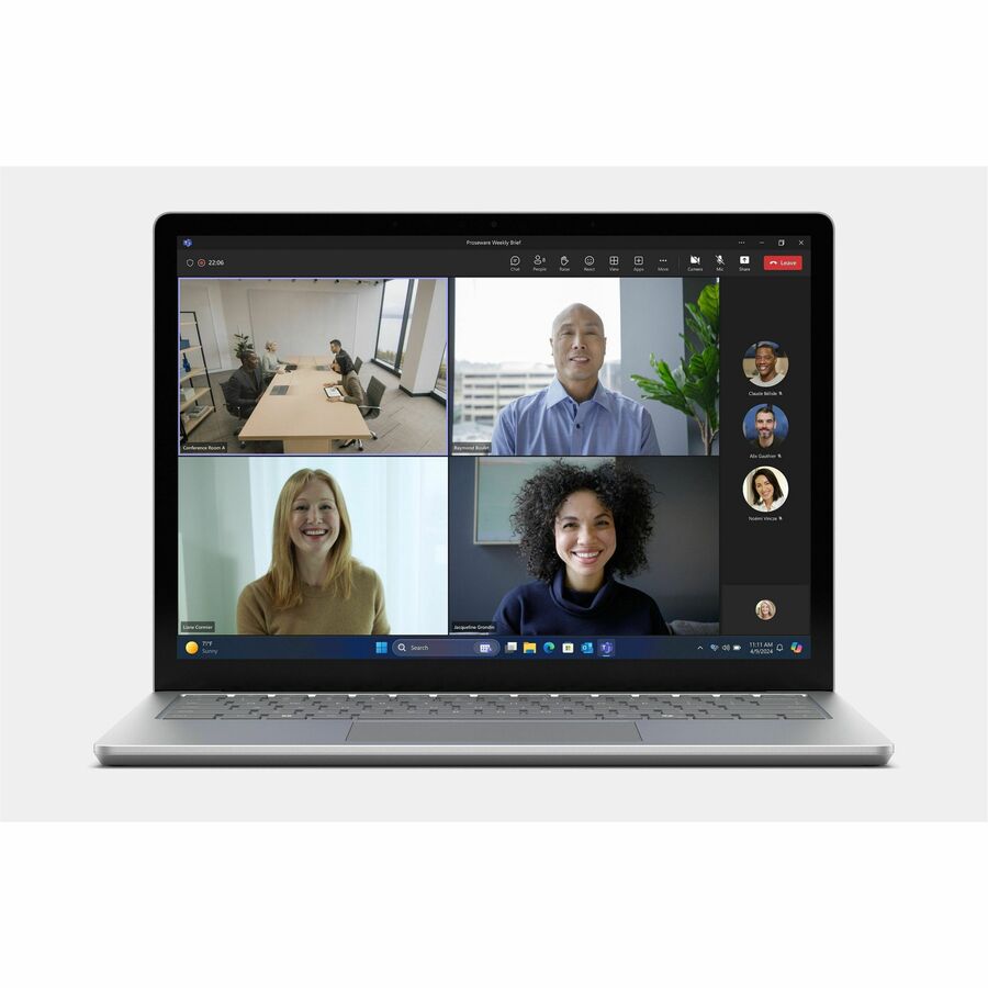 Microsoft Surface Laptop 6 13.5" Touchscreen Notebook - Intel Core Ultra 7 165H - 16 GB - 512 GB SSD - English (US) Keyboard - Platinum - TAA Compliant 10Y-00002