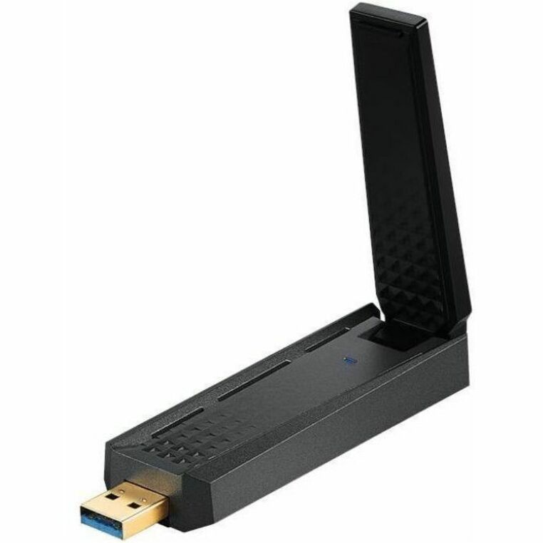 MSI AXE5400 IEEE 802.11 a/b/g/n/ac/ax Tri Band Wi-Fi Adapter for Computer/Notebook AXE5400WIFIUSB