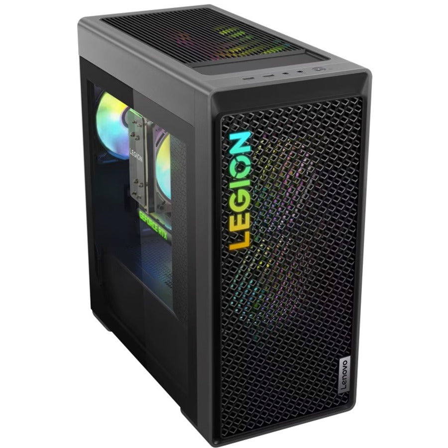 Lenovo Legion T5 26IRB8 90UT001RUS Gaming Desktop Computer - Intel Core i7 14th Gen i7-14700F - 32 GB - 1 TB HDD - 1 TB SSD - Tower - Storm Gray 90UT001RUS