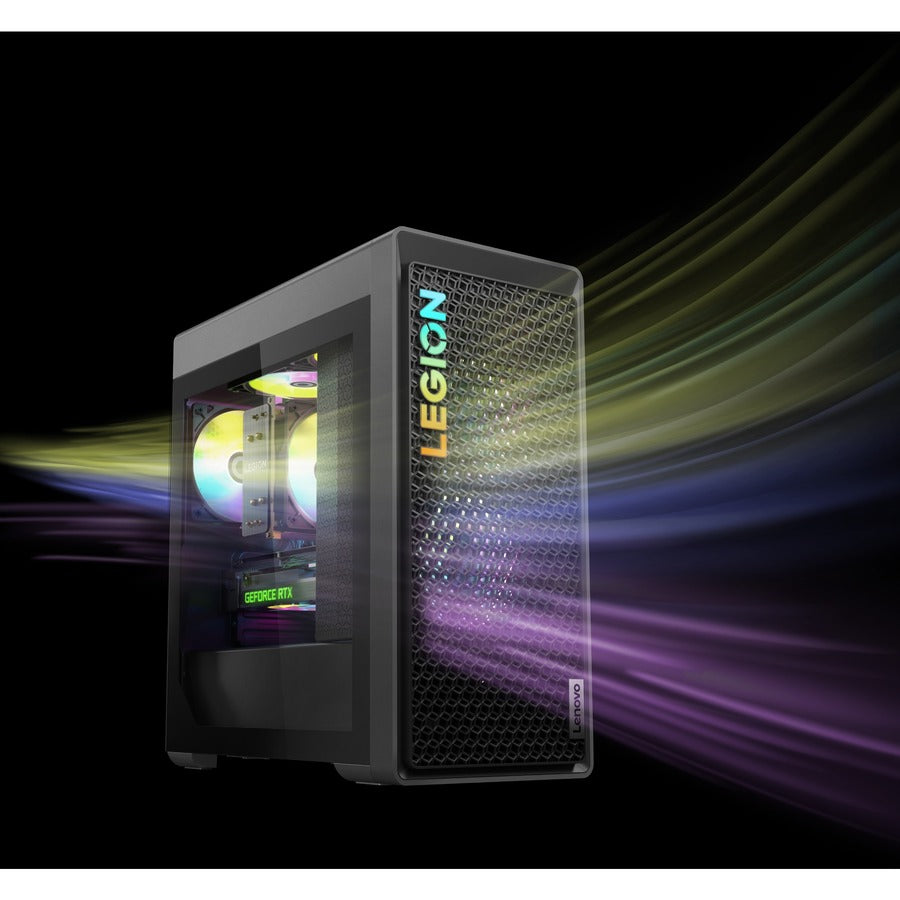 Lenovo Legion T5 26IRB8 90UT001RUS Gaming Desktop Computer - Intel Core i7 14th Gen i7-14700F - 32 GB - 1 TB HDD - 1 TB SSD - Tower - Storm Gray 90UT001RUS