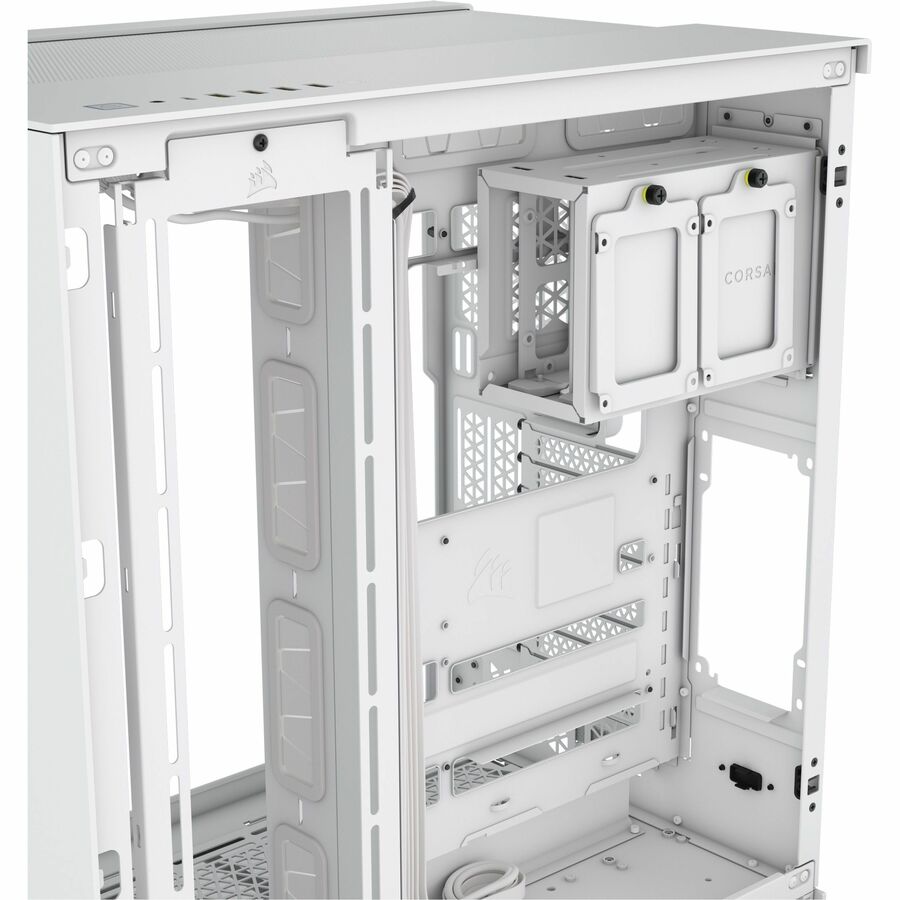 Corsair 6500D AIRFLOW Mid-Tower Dual Chamber PC Case - White CC-9011260-WW