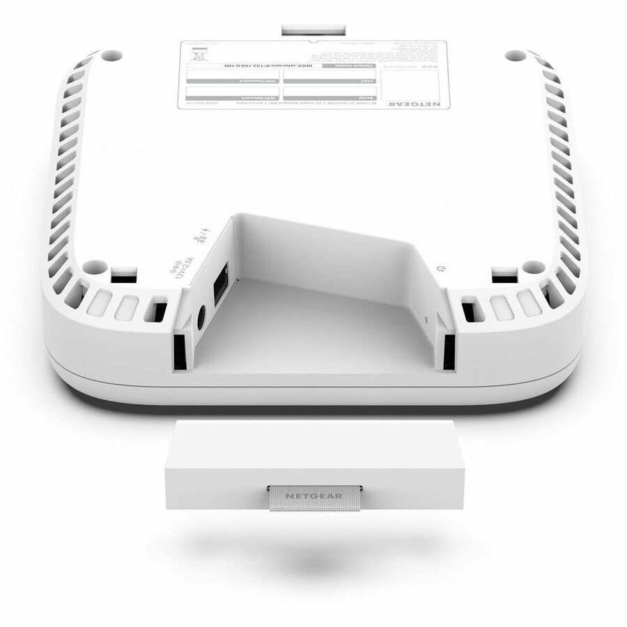 Netgear WBE710 Tri Band IEEE 802.11 a/b/g/n/ac/ax/be 9.40 Gbit/s Wireless Access Point WBE710100NAS