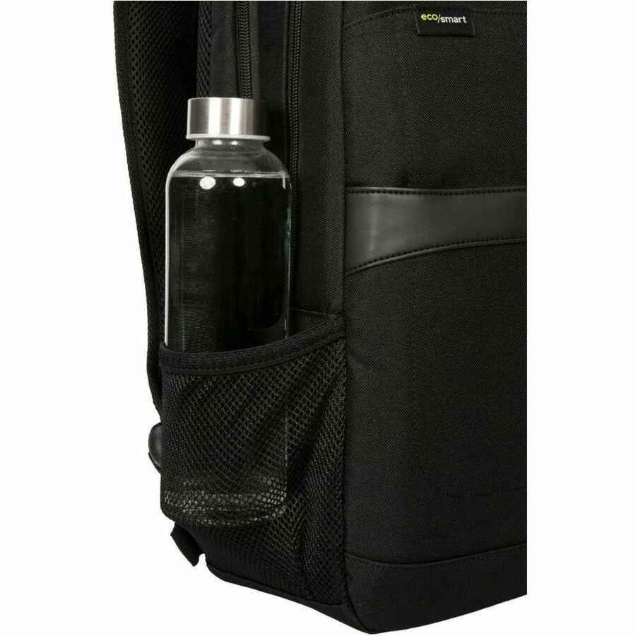 Targus GeoLite EcoSmart TSB962GL Carrying Case (Backpack) for 12" to 16" Notebook, Water Bottle, Umbrella, Travel - Black TSB962GL