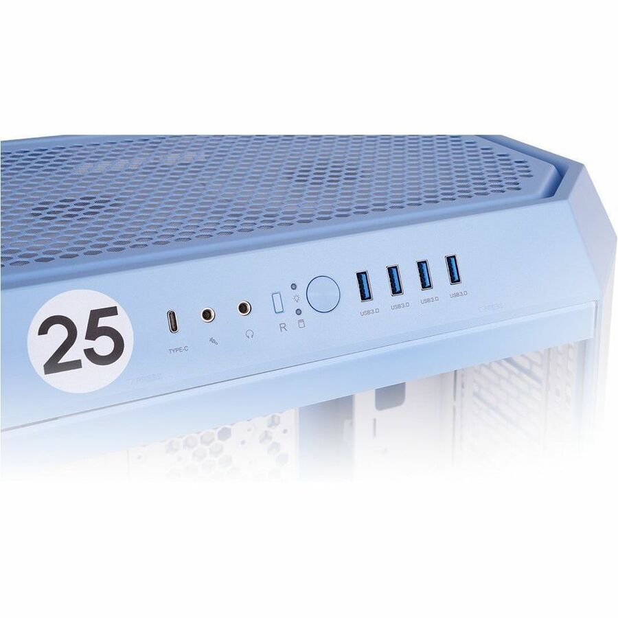 Thermaltake The Tower 600 Hydrangea Blue Mid Tower Chassis CA-1Z1-00MFWN-00