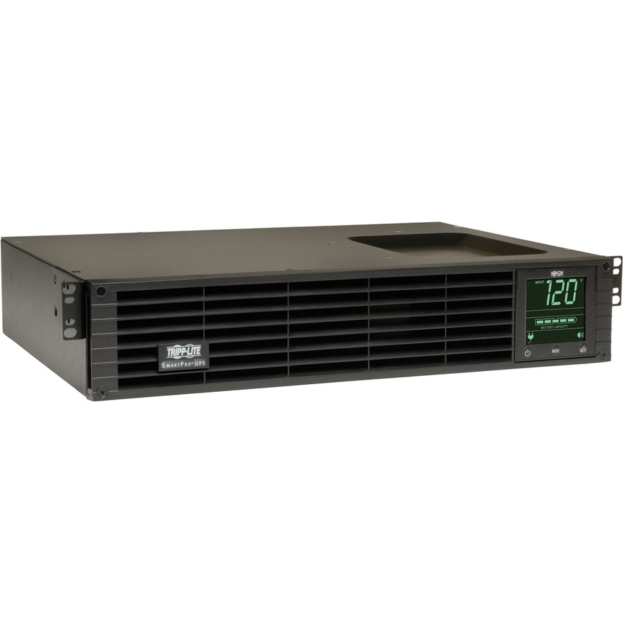 Tripp Lite by Eaton TAA SmartPro 120V 1kVA 800W Line-Interactive Sine Wave UPS, 2U Rack/Tower, Network Card Options, LCD, USB, 6 Outlets SM1000RM2UTAA