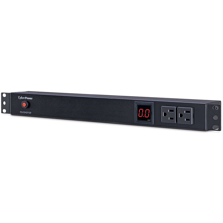 CyberPower PDU15M2F10R 100 - 125 VAC 15A Metered PDU PDU15M2F10R