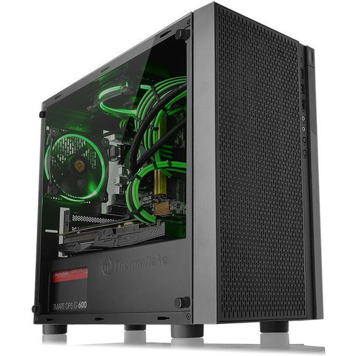 Thermaltake Versa H18 TG Computer Case CA-1J4-00S1WN-01