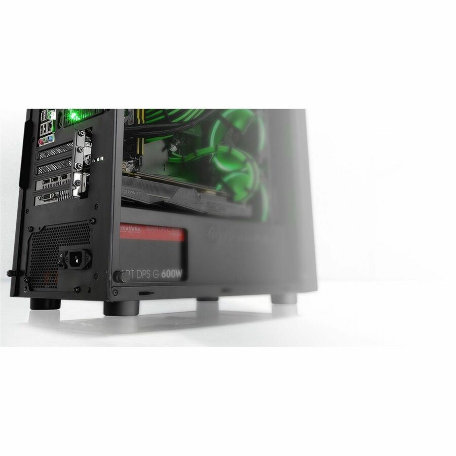 Thermaltake Versa H18 TG Computer Case CA-1J4-00S1WN-01