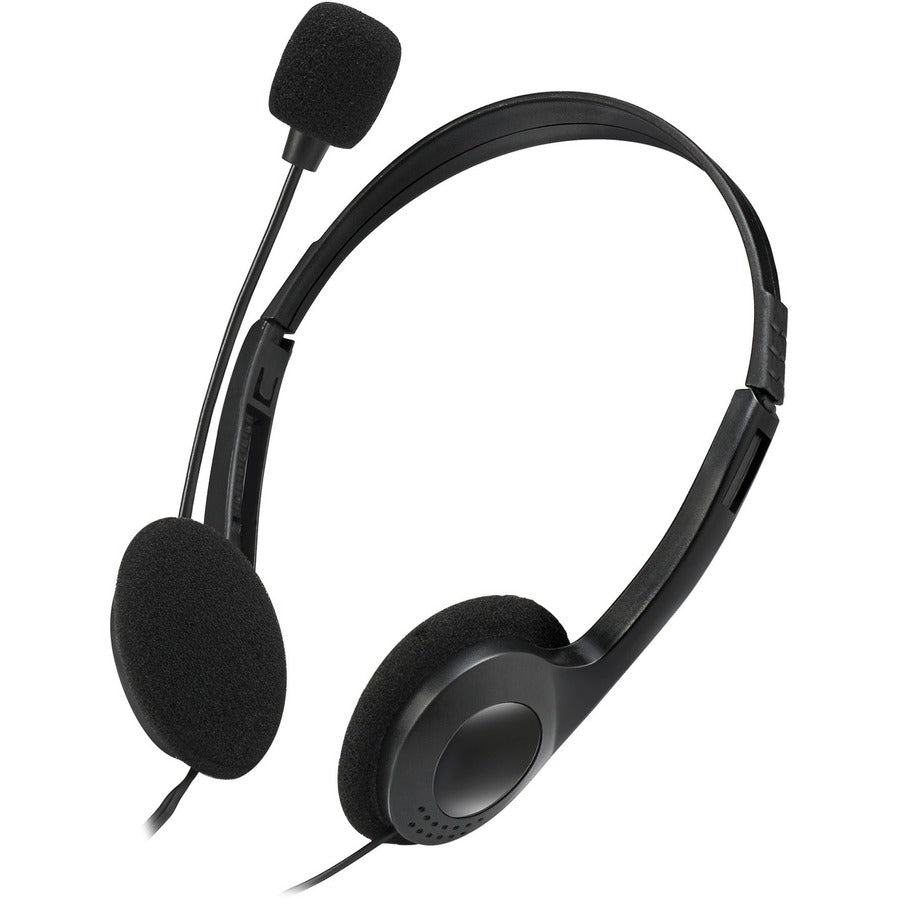 Adesso Xtream H4 - 3.5mm Stereo Headset with Microphone - Noise Cancelling - Wired- 6 ft cable- Lightweight XTREAM H4