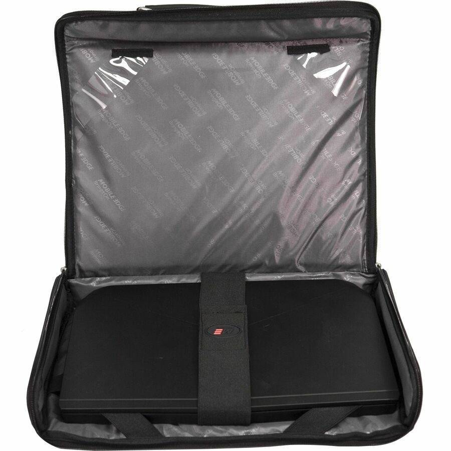 Mobile Edge Express Carrying Case (Briefcase) for 16" Notebook, Chromebook - Black MEEN216