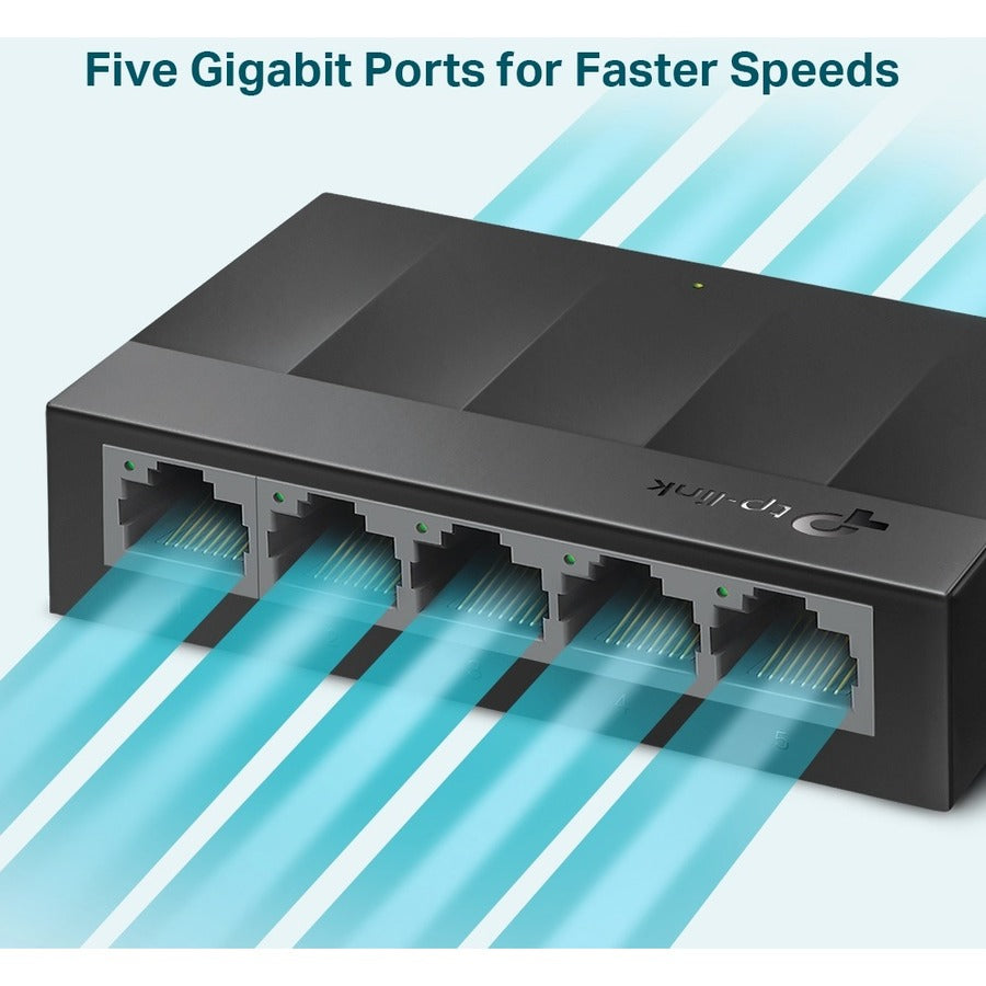 TP-Link LS1005G - Litewave 5 Port Gigabit Ethernet Switch LS1005G