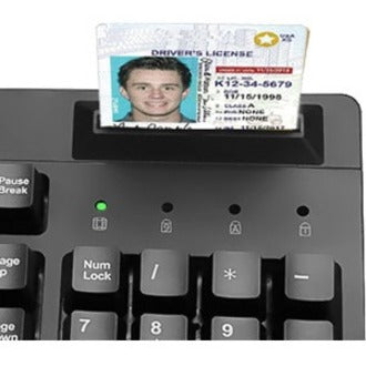 Adesso EasyTouch 630SB-TAA - Smart Card Reader Keyboard (TAA Compliant) AKB-630SB-TAA