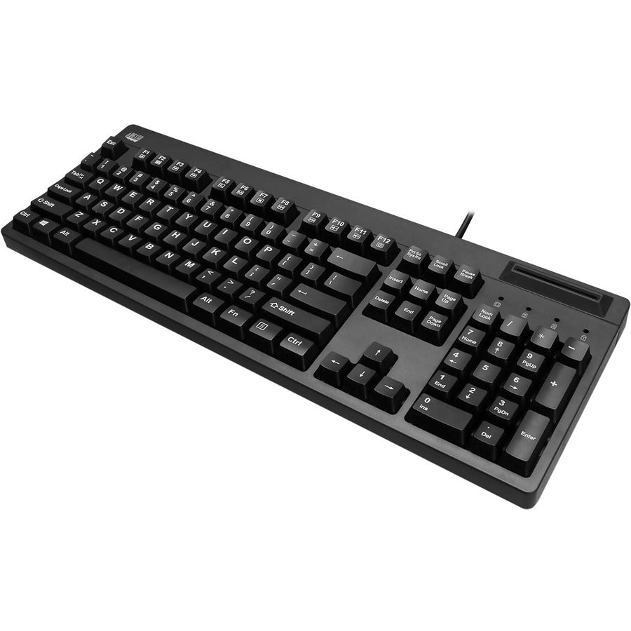 Adesso EasyTouch 630SB-TAA - Smart Card Reader Keyboard (TAA Compliant) AKB-630SB-TAA