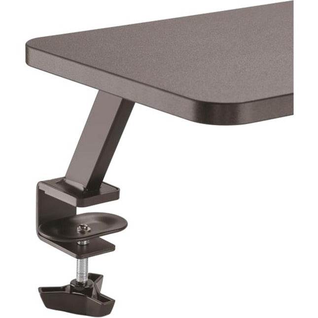 StarTech.com Monitor Riser Stand - Clamp-on Monitor Shelf for Desk - Extra Wide 25.6"/65 cm - For up to 34" Monitors - Black (MNRISERCLMP) MNRISERCLMP