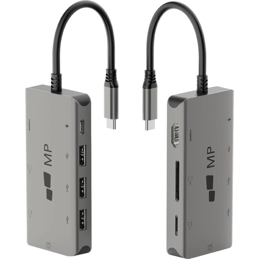 Mobile Pixels 8 in 1 USB-C Hub with 4K HDMI 104-1001P01