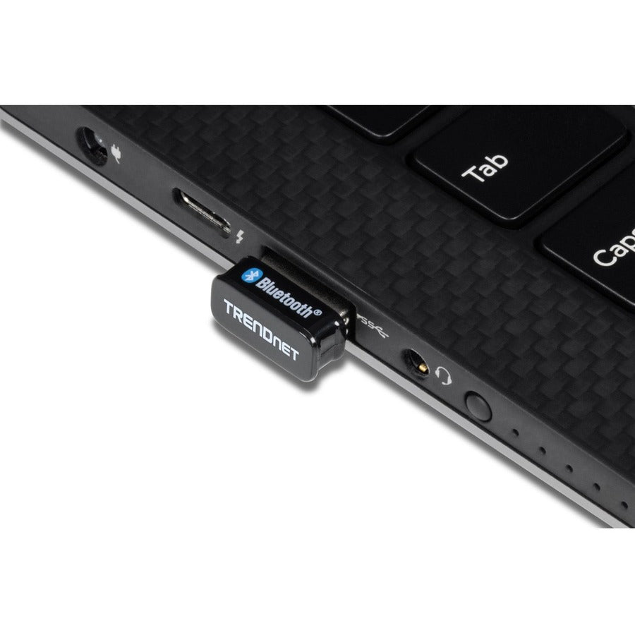 TRENDnet Micro Bluetooth 5.0 USB Adapter, Supports Basic Rate(BR), Bluetooth Low Energy(BLE), Enhanced Data Rate(EDR), 100m (328ft.) Range, Supports Windows OS, Black, TBW-110UB TBW-110UB