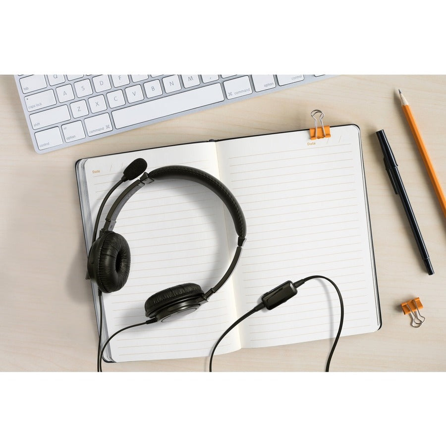 Kensington Classic Headset with Mic and Volume Control K33597WW