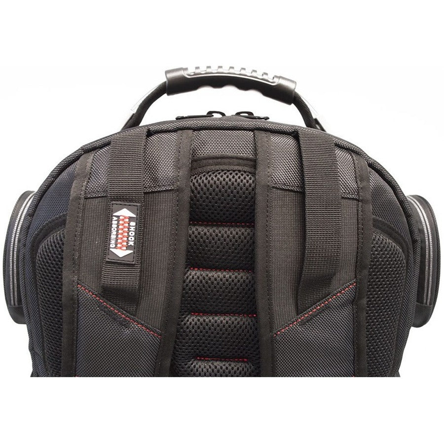 Mobile Edge Carrying Case (Backpack) for 17.3" to 18" Apple, Microsoft, Sony, Nintendo iPad Notebook, Tablet, eReader, Smartphone - Black MECGBPSE